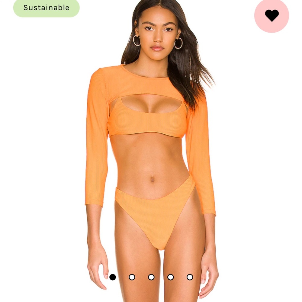 Lovers&Friends by Revolve Atlas Shrug & Atlas Top & 80s Bottom in Bright Orange